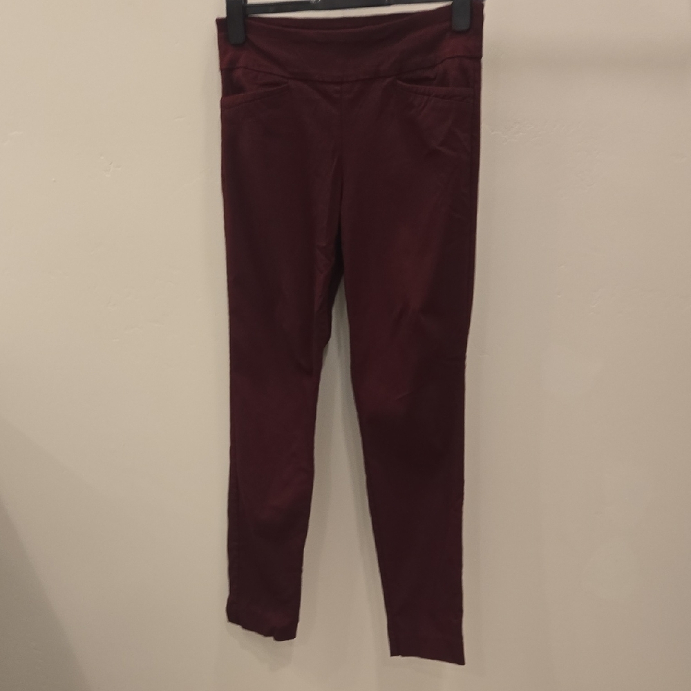 Van Heusen Burgundy Trousers